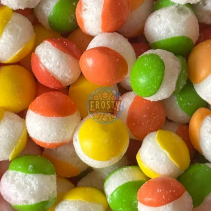 **NEW** Freeze Dried Sweets Skidz Citrus Pops Candy Snack Freeze Dried Skittles Mix Vegan Vegetarian Halal