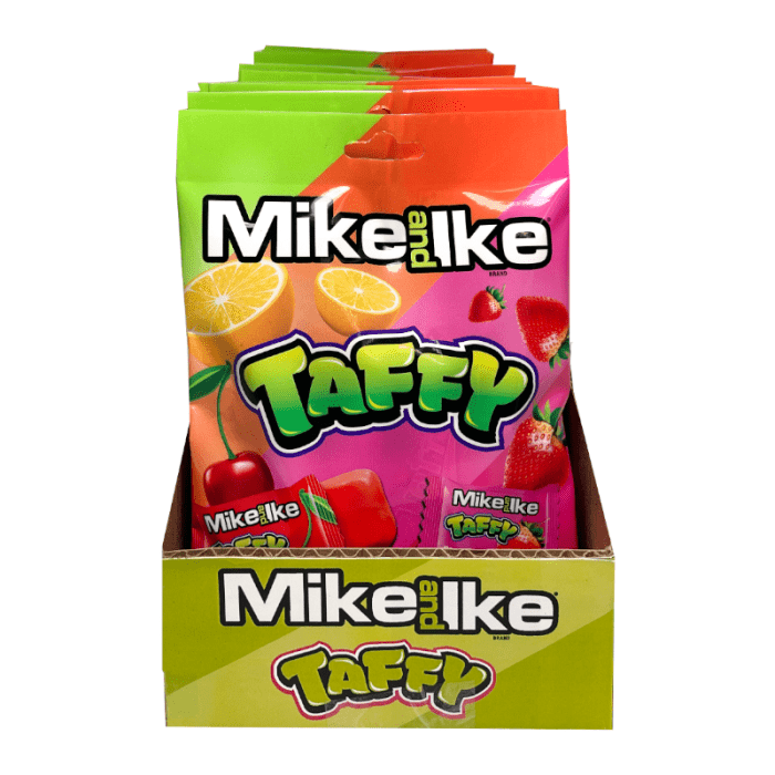 Mike & Ike Taffy 3.8oz (108g), USA Candy - Frosty Sweet Factory