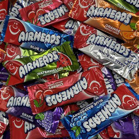 Pick N Mix Airheads Mini USA Candy Chew Bars