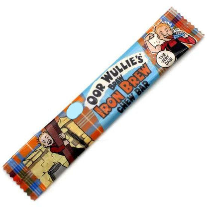 Oor Wullie's Braw Chewy Iron Brew Chew Bar 11g - Frosty Sweet Factory