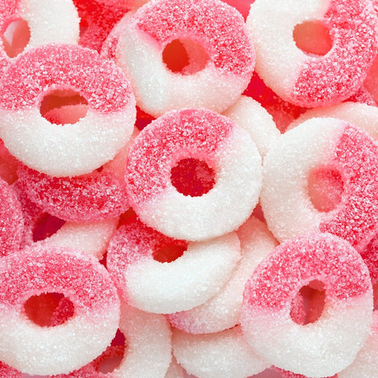 Frostys Gummi Rings Watermelon Variety USA Pick N Mix Candy Sweet Snacks