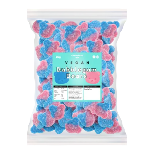 Pick N Mix Fizzy Bubblegum Bears Sweets Halal Vegan Vegetarian Candy - Frosty Sweet Factory