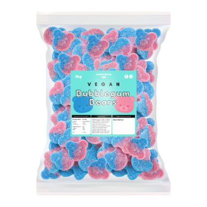Pick N Mix Fizzy Bubblegum Bears Sweets Halal Vegan Vegetarian Candy