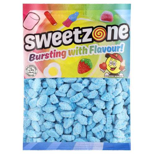 Sweetzone Blue Jelly Raspberry 1KG Pick N Mix Bags Halal Candy Snack Sweets