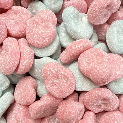 Sour Bubblegum Foam Skulls (Swedish) Vegan Vegetarian Halal Gluten Free Pick N Mix Candy Sweets