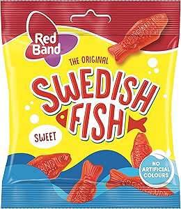 Swedish Fish 100g (EU Compliant), USA Candy - Frosty Sweet Factory