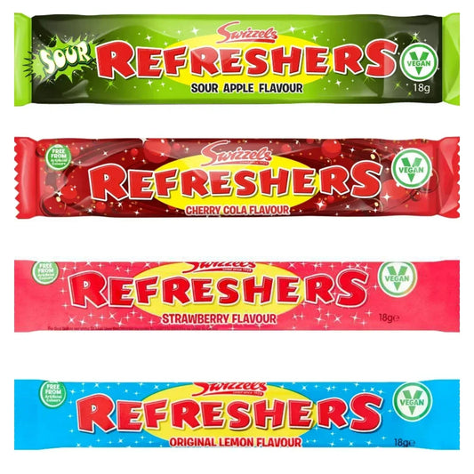 Swizzels Chew Bars x 4 Full Size Candy Chew Bar Sweets