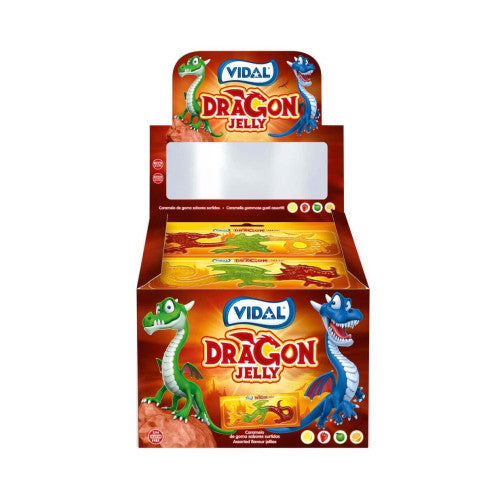Vidal Dragon Jellies Candy Jelly Slurp Sweets 33g