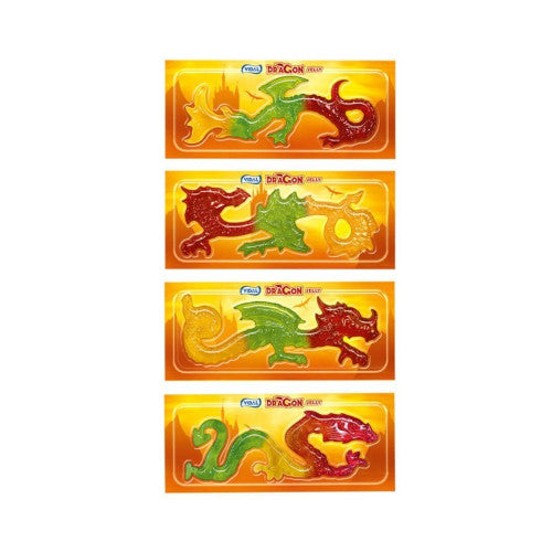 Vidal Dragon Jellies Candy Jelly Slurp Sweets 33g