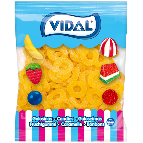Vidal Pineapple Rings Pick N Mix Candy Ring Salad