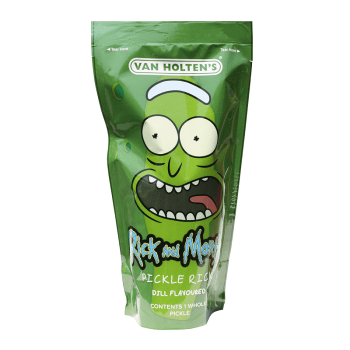 Van Holtens Pickle In A Pouch Pickle Rick (306g) American Jumbo USA Large Pickles - Frosty Sweet Factory