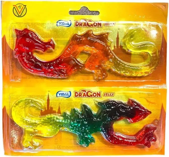Vidal Dragon Jellies Candy Jelly Slurp Sweets - Frosty Sweet Factory
