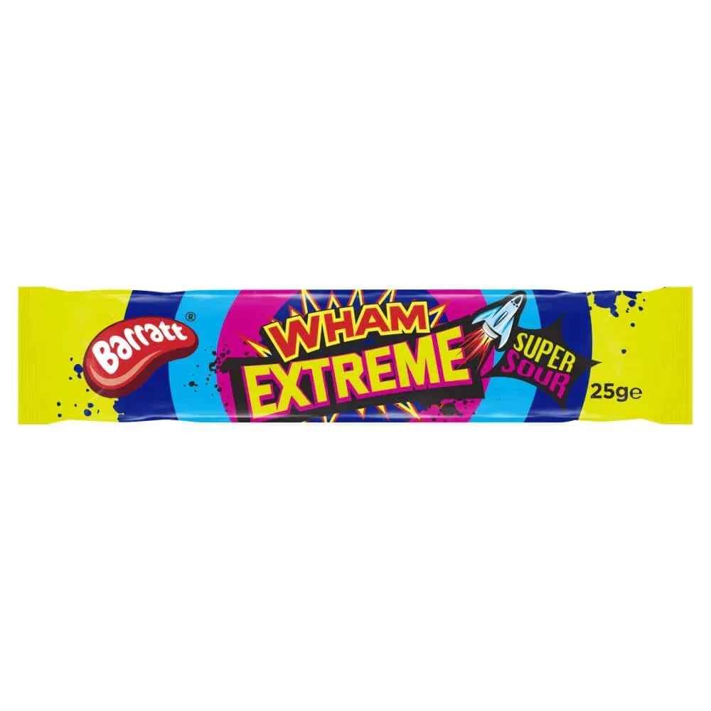 Barratt Wham Extreme Chew Bars Sweets Halal Candy - Frosty Sweet Factory