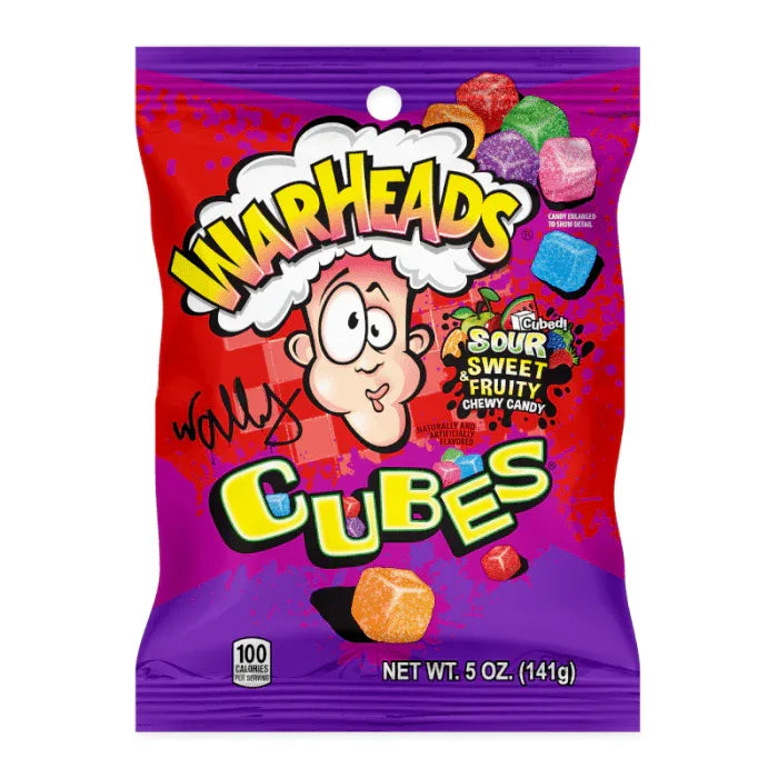 Warheads Chewy Cubes 8oz (226g), USA Candy