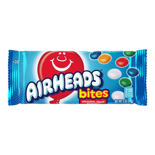 Airheads Bites Original Fruit - 2oz (57g) USA Candy Sweets
