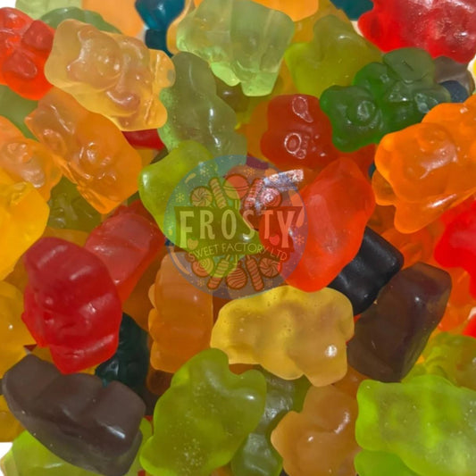 Frostys Gummi 12 Flavour Gummy Bears Pick N Mix, USA Pick N Mix Candy Salad Sweets Various Weights - Frosty Sweet Factory