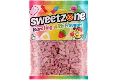 Sweetzone Tubs & Bags Pick N Mix Various Sizes Bulk Halal Candy Snack Sweets Mini Fizzy Cherry Bottles 1KG