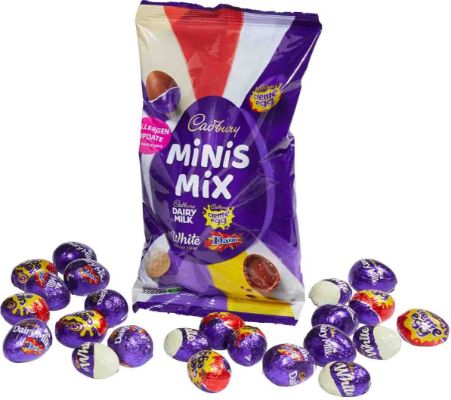 Cadbury Mini Mixed Chocolate Easter Egg Bag 238g