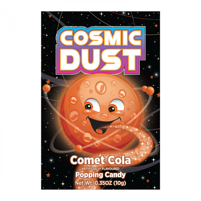 Cosmic Dust Cola 0.35oz (10g), USA Popping Candy Sweets - Frosty Sweet Factory