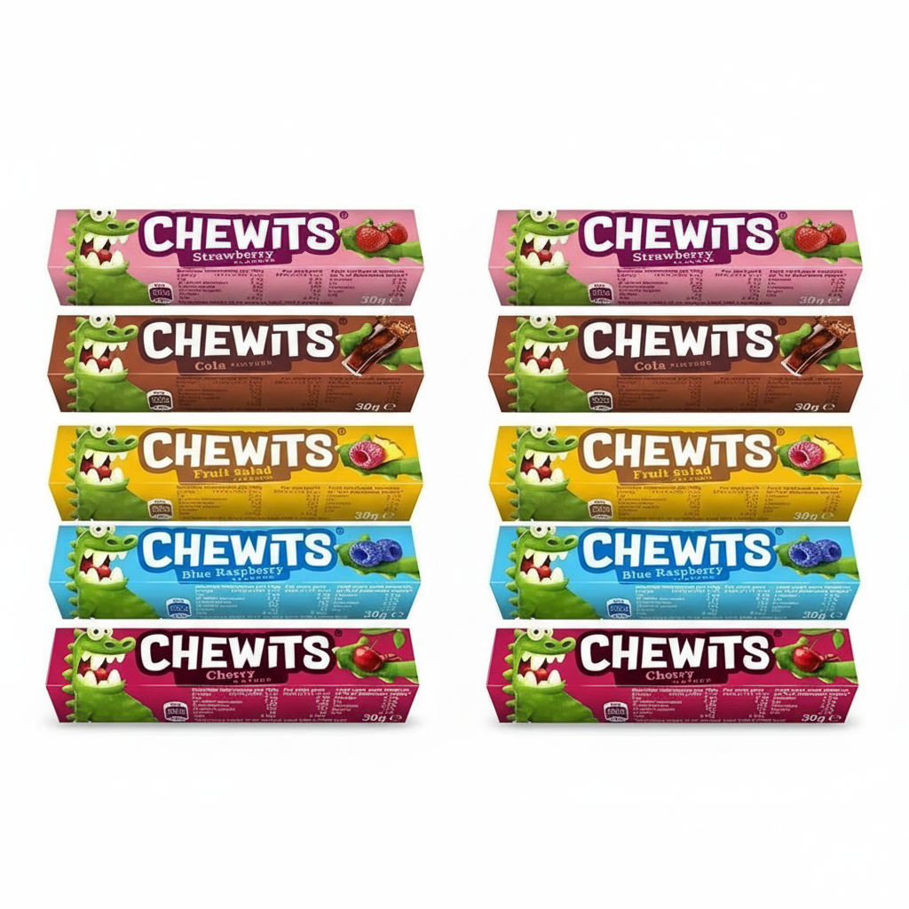 Exactly double: ten Chewits packs