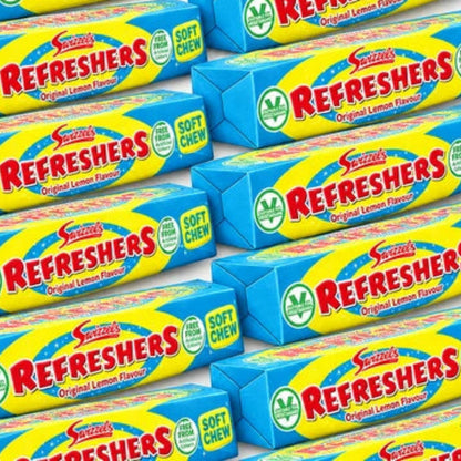 Swizzels Refreshers Chews Lemon Stick Packs 43g Candy Sweets