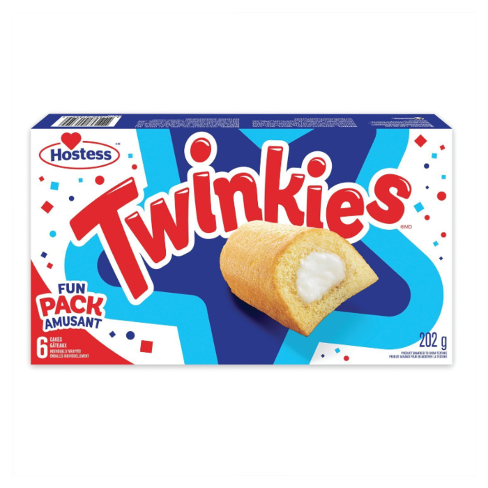 Hostess Twinkies - 6 Pack (202g), USA - Frosty Sweet Factory