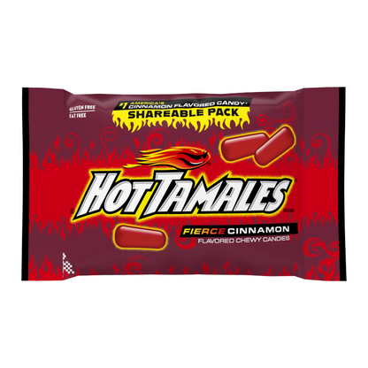 CLEARANCE: Hot Tamales Fierce Cinnamon 3.5oz (99g) USA Gluten Free Candy Snacks