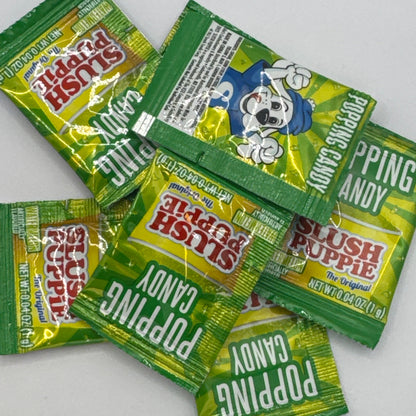 Slush Puppie 4 Flavour Popping Candy 0.04oz (1g) Pick N Mix USA Candy Salad Sweet Snacks
