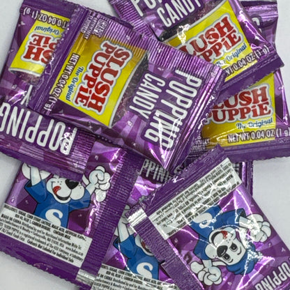 Slush Puppie 4 Flavour Popping Candy 0.04oz (1g) Pick N Mix USA Candy Salad Sweet Snacks