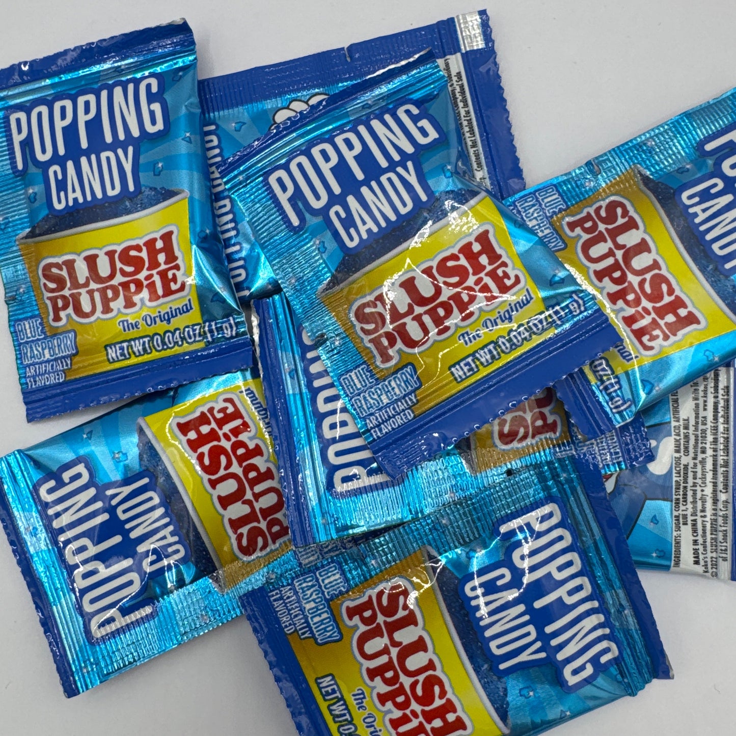 Slush Puppie 4 Flavour Popping Candy 0.04oz (1g) Pick N Mix USA Candy Salad Sweet Snacks