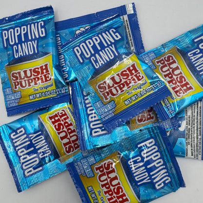 Slush Puppie 4 Flavour Popping Candy 0.04oz (1g) Pick N Mix USA Candy Salad Sweet Snacks