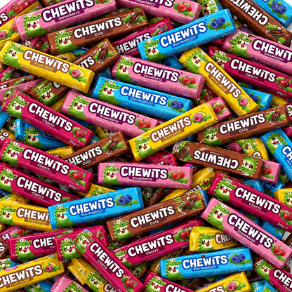 Messy Chewits arrangement using the five-pack reference
