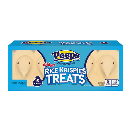 Peeps Rice Krispies Chicks 5PK 1.5oz (42g)