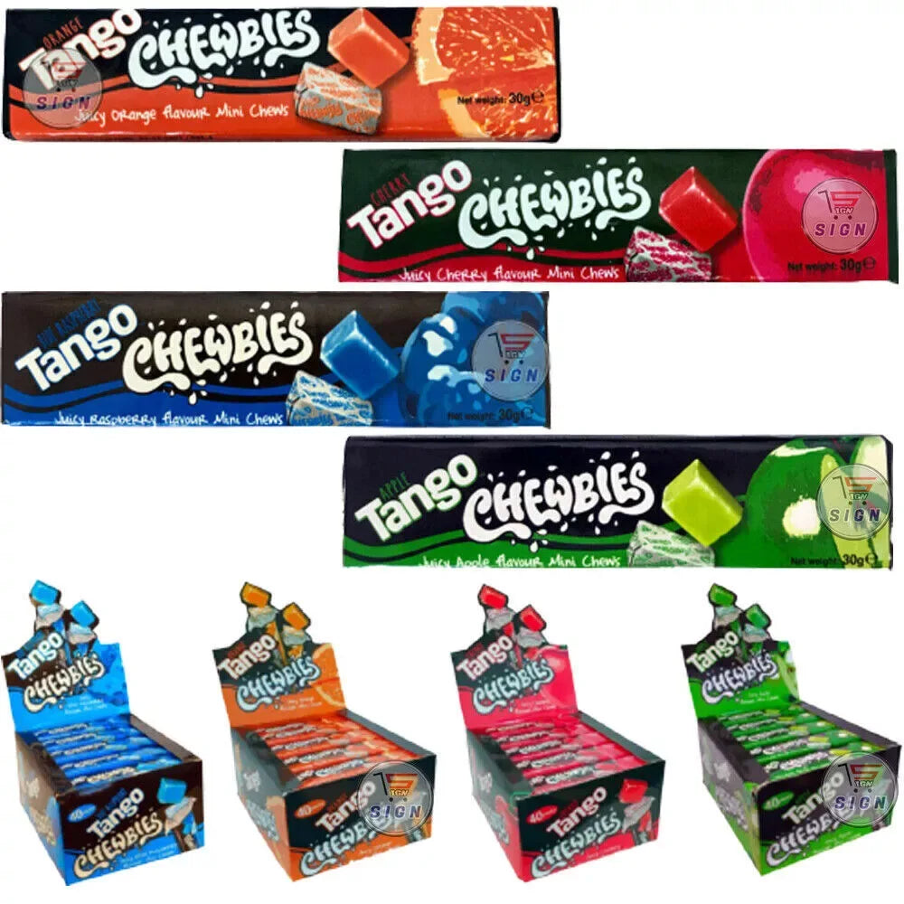 Tango Chewbies Variety Sweets Mix Halal Vegetarian Vegan Candy - Frosty Sweet Factory