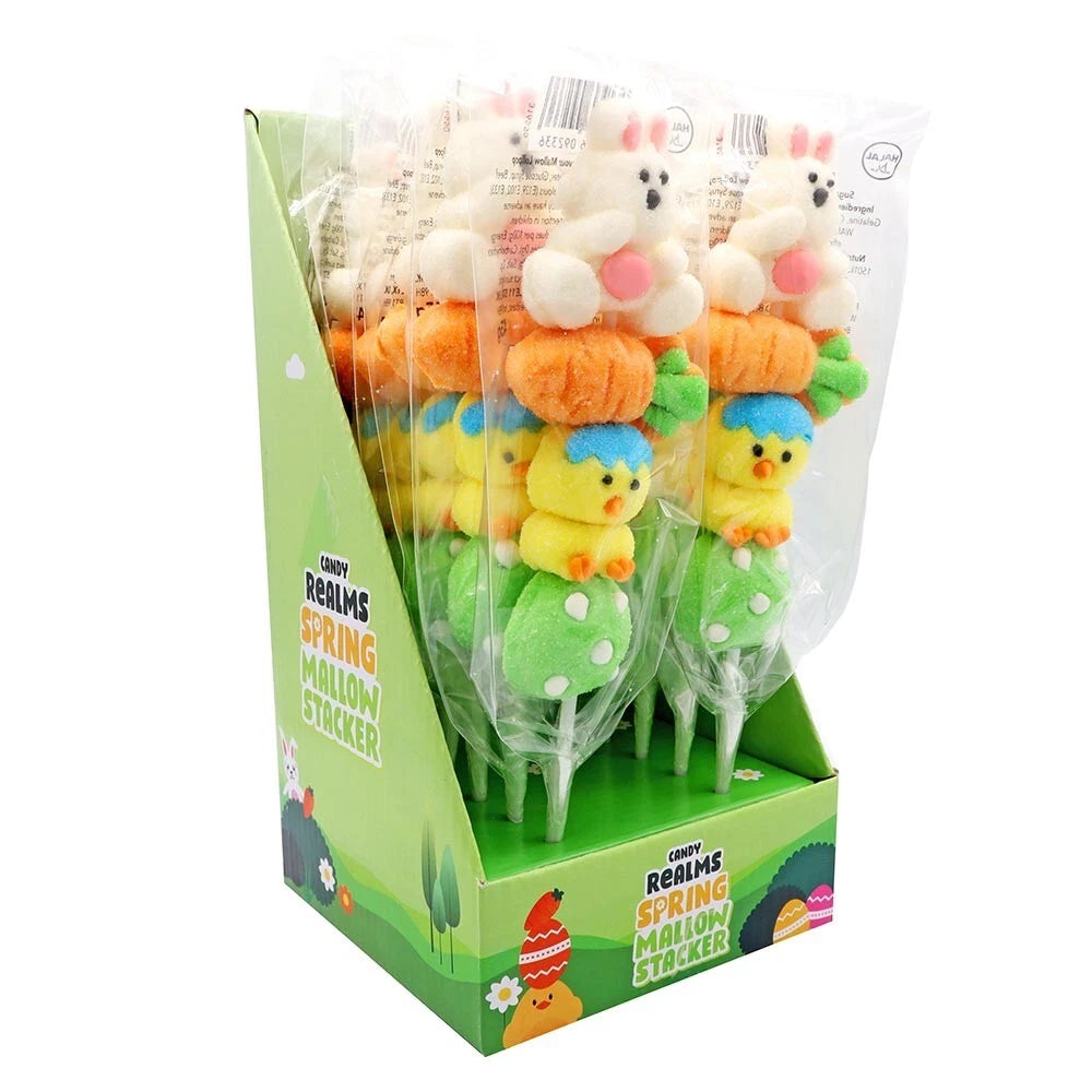 Candy Realms Spring Mallow Stacker 45g Marshmallow Mallows Candy Sweet Snacks