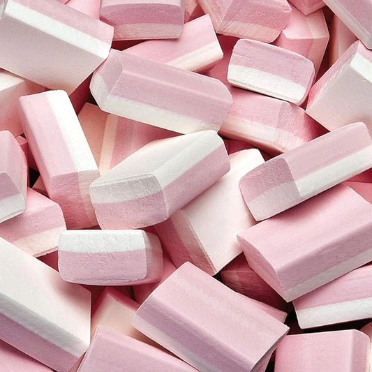 Sour Strawberry Sherbet Blocks Pick N Mix Tochos Ice Sherbet Bricks Vegan, Vegetarian and Halal Candy Sweets