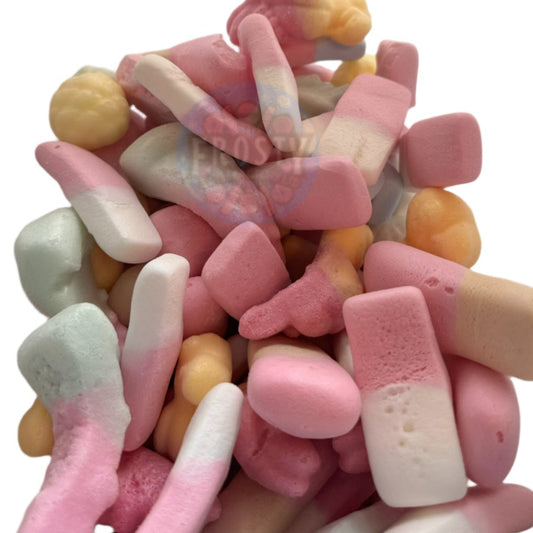 Freeze Dried Sweets Squash Blockers Variety Mix Candy Sweet Snack Bags