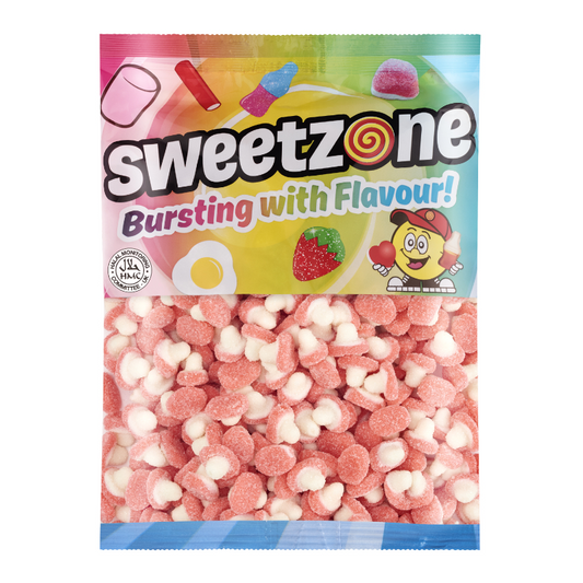 Sweetzone Fizzy Magic Mushrooms 1KG Pick N Mix Bags Halal Candy Snack Sweets