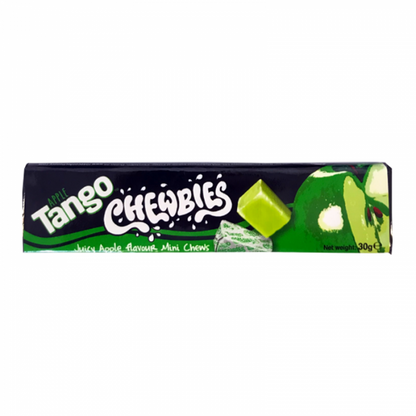 Tango Chewbies Apple 30g, Mini Chews, Vegan, Vegetarian, Gelantine Free, Halal - Frosty Sweet Factory