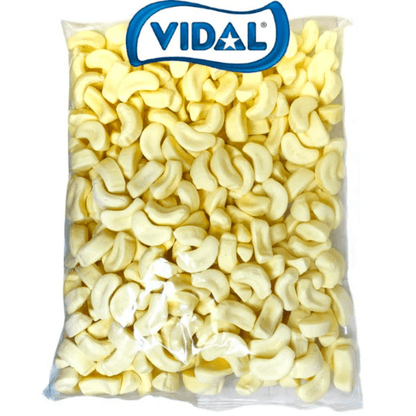 Vidal Mini Foam Bananas Candy Sweet Pick N Mix Snacks