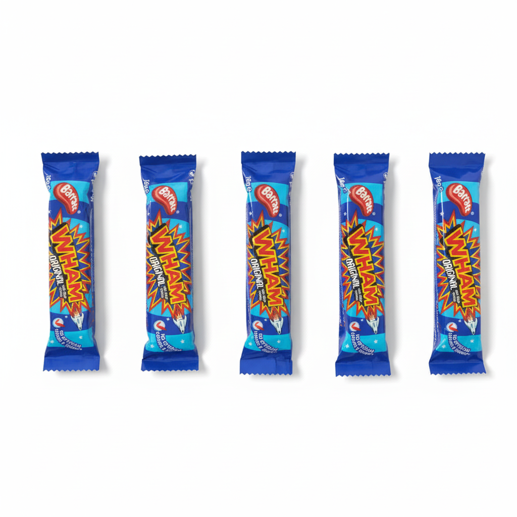 Wham Bar Original, exactly 5 bars